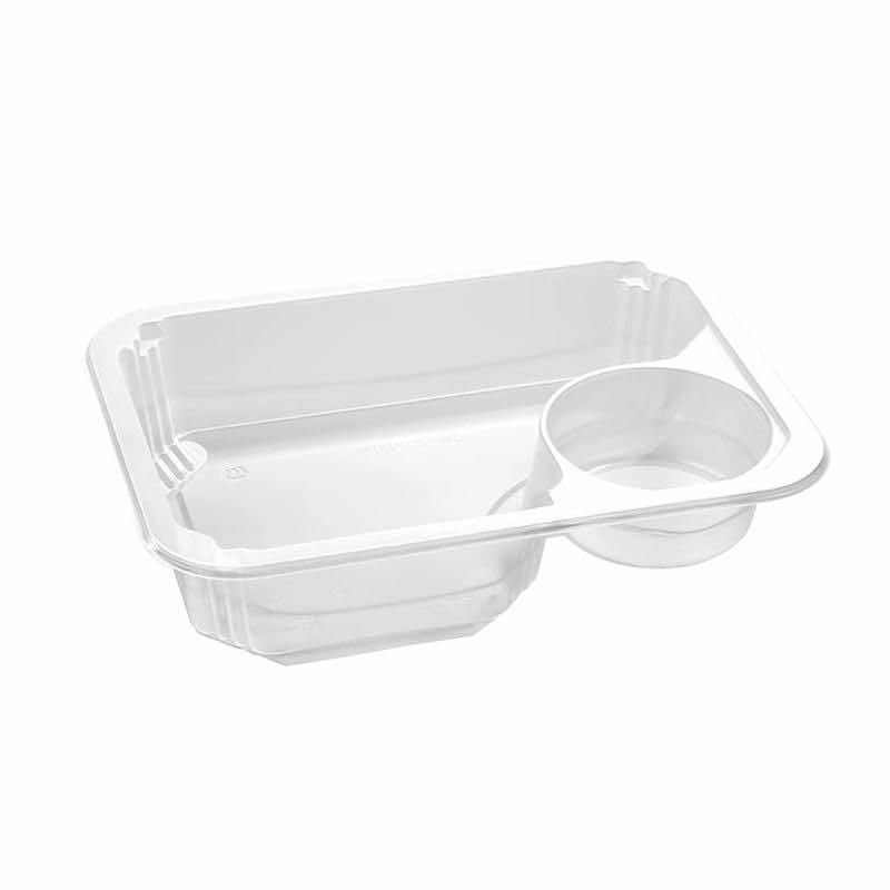 Лоток под запайку 187х137х45С в углу прозрачный