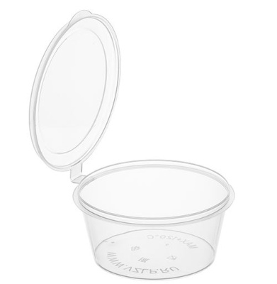 Банка   50 мл Соусник «2023» прозрачный ВЗЛП Банка   50 мл Соусник «2023» прозрачный ВЗЛП