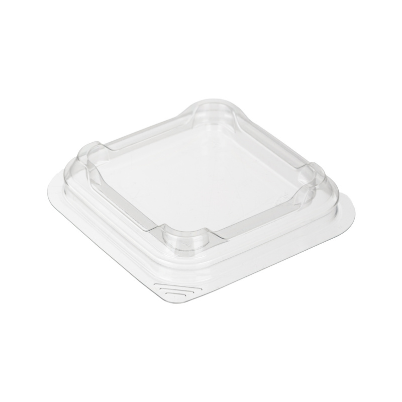 Контейнер Д-320К крышка квадрат 82х82х16 прозрачная  