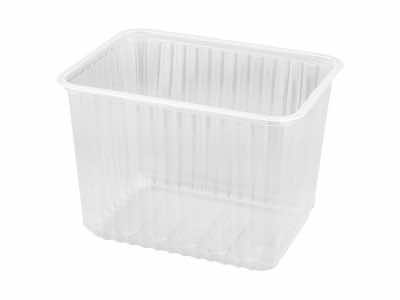 Контейнер ПП 2000 мл прямоуг без крышки 186х132х122 CLP