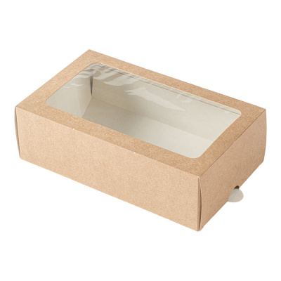 Упаковка-для-макарони-180x110x55-крафт-белый-с-окном-MB-12