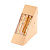Упаковка для сэндвича SANDWICH 40 126x126x41 КРАФТ с окном OSQ